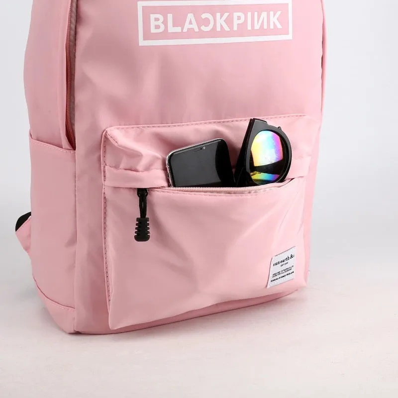 2020 Hot Black Pink Travel Backpack Set