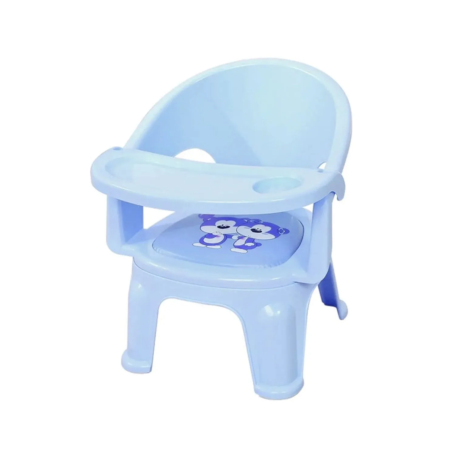 3183 Baby Chair, with Tray Strong and Durable Plastic Chair for Kids/Plastic School Study Chair/Feeding Chair for Kids, Portable High Chair for Kids