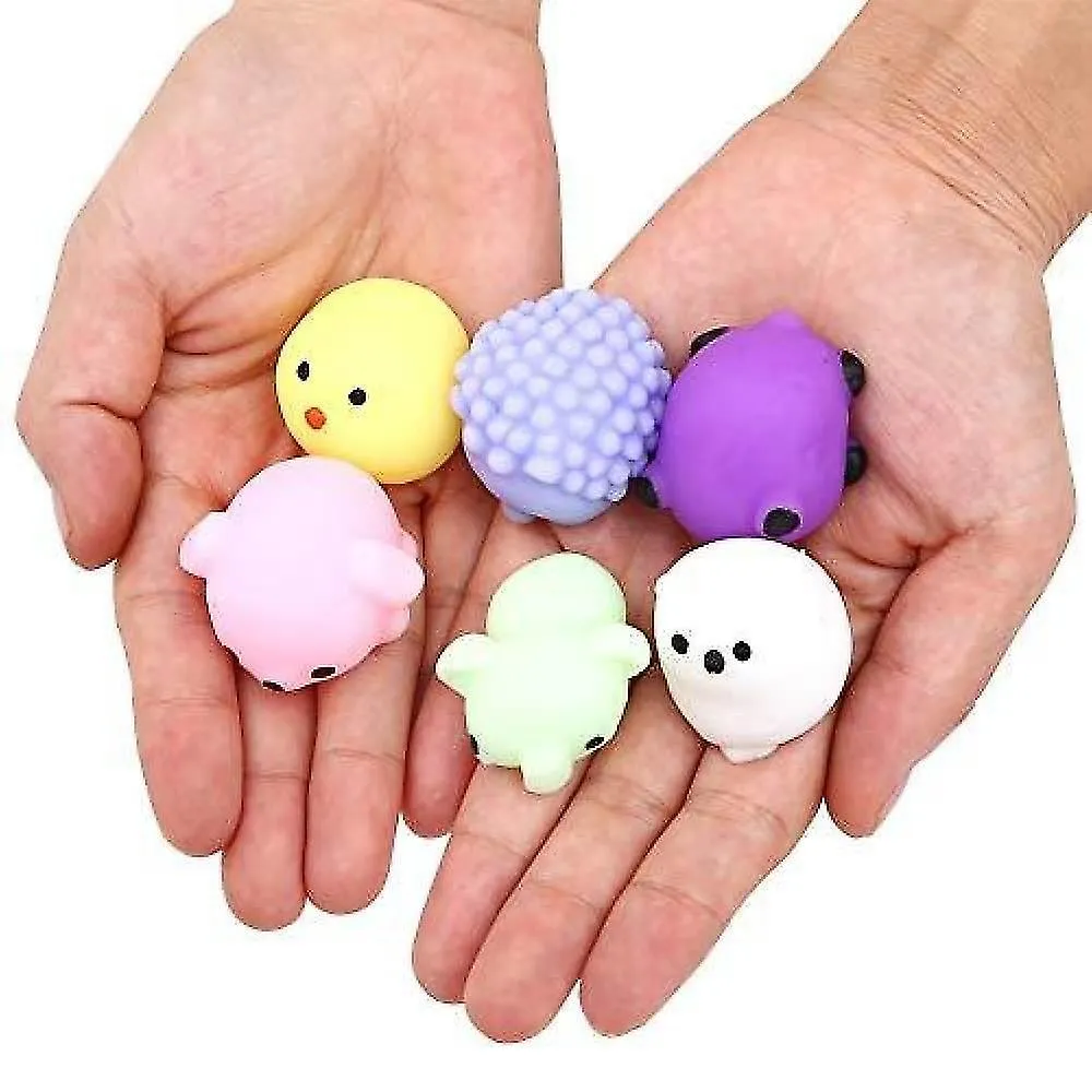 36pcs Squishies Squishy Toy 24pcs Party Favors For Kids Mochi Squishy Toy Moji Kids Party Favors Mini Kawaii Squishies