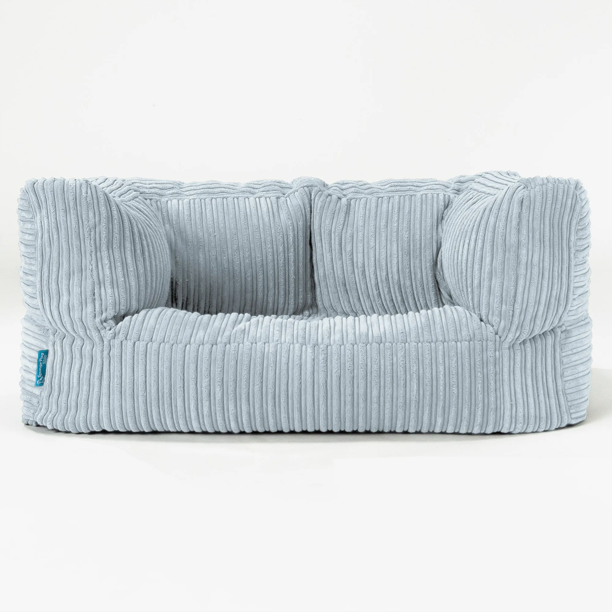 Albert Kids Sofa Bean Bag 2-6 yr - Cord Baby Blue