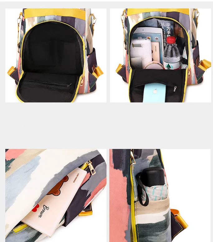 BP769 - Splash Ink Painted Backpack