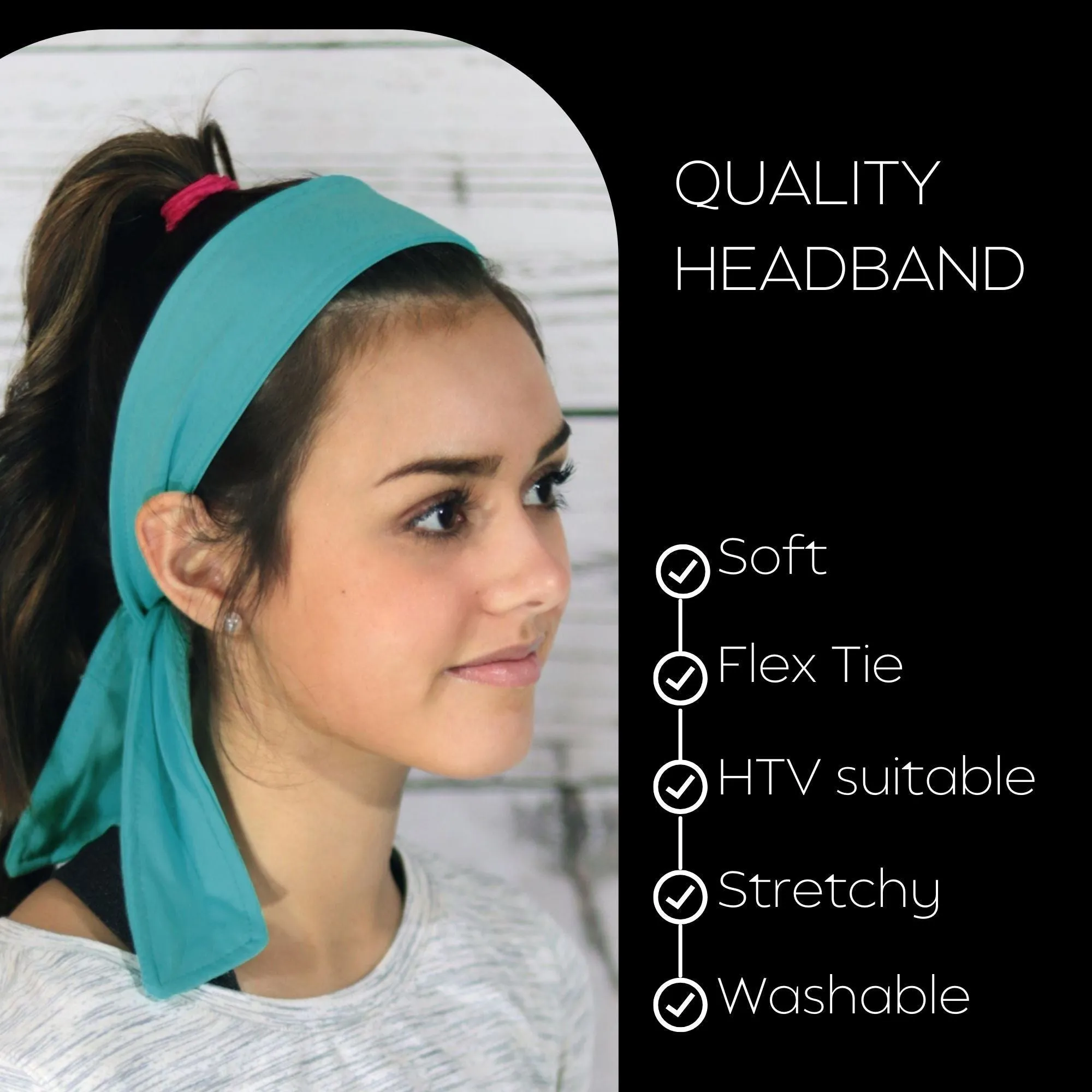 Bright Tie Headbands - 3 Pack