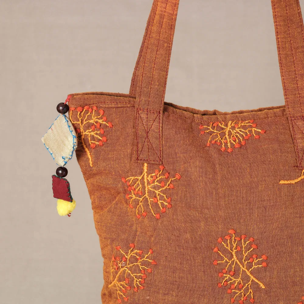 Brown - Chandi Maati Tagai Work Tote Bag