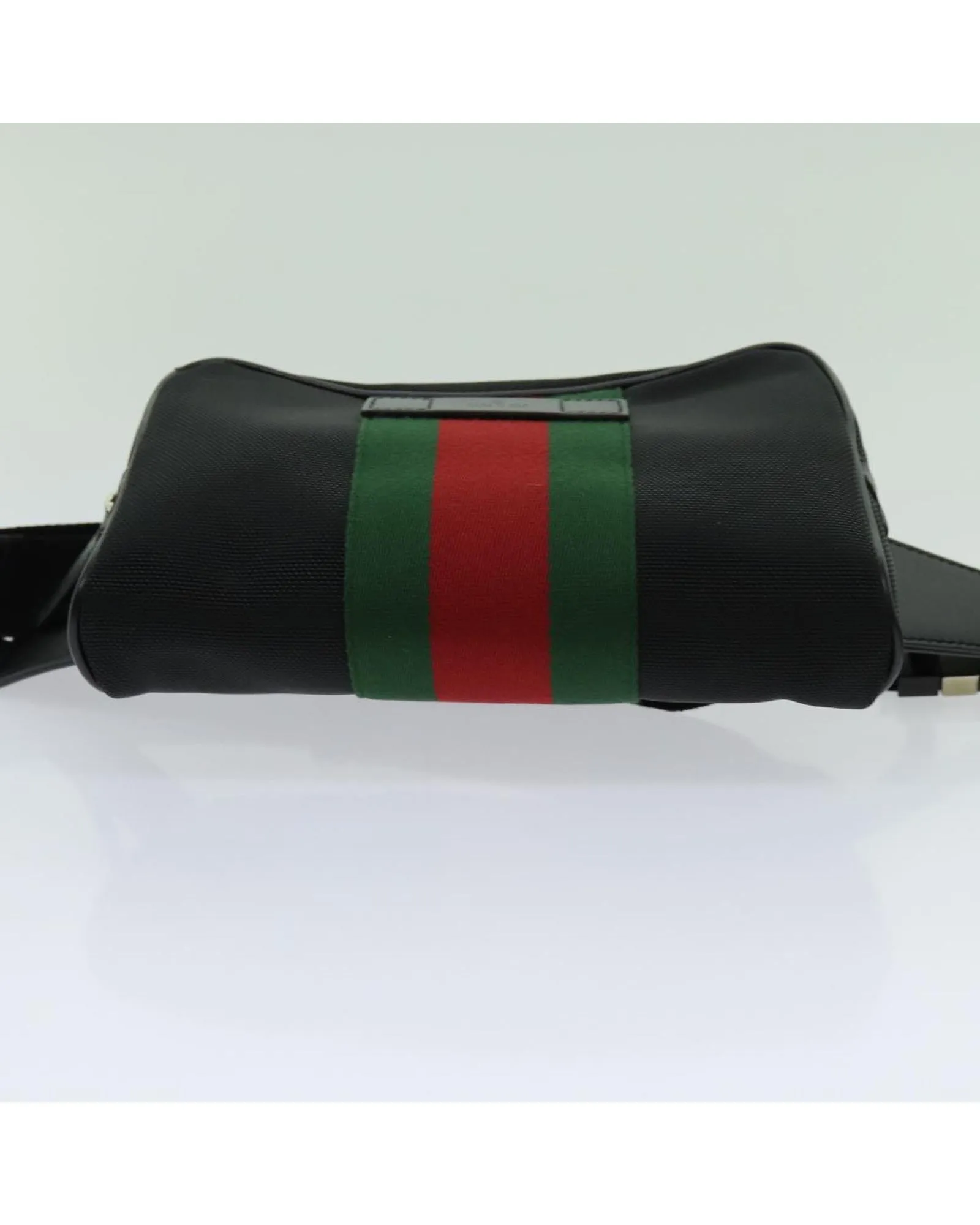 Canvas Waist Bag with Signature GUCCI Web Design