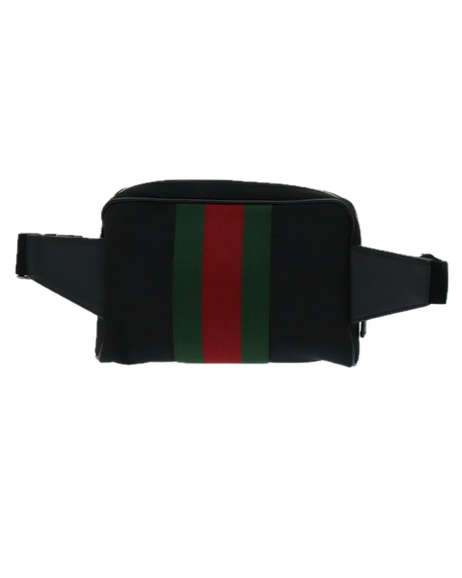 Canvas Waist Bag with Signature GUCCI Web Design