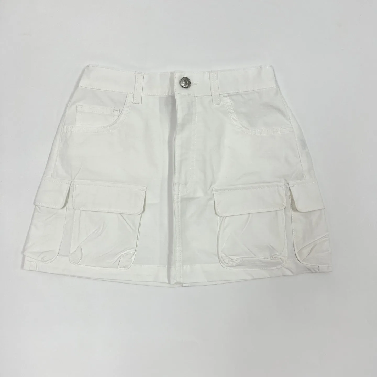 Cargo Skirt with Mini Front Pocket