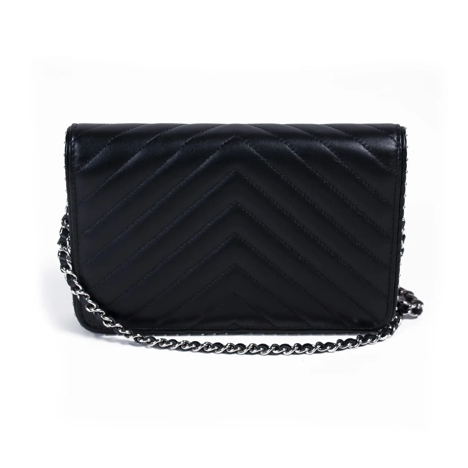 Chanel Studded Wallet on Chain