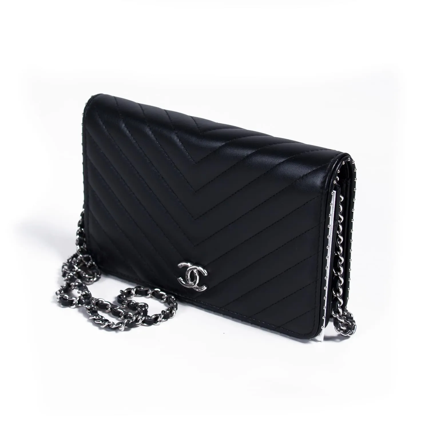 Chanel Studded Wallet on Chain