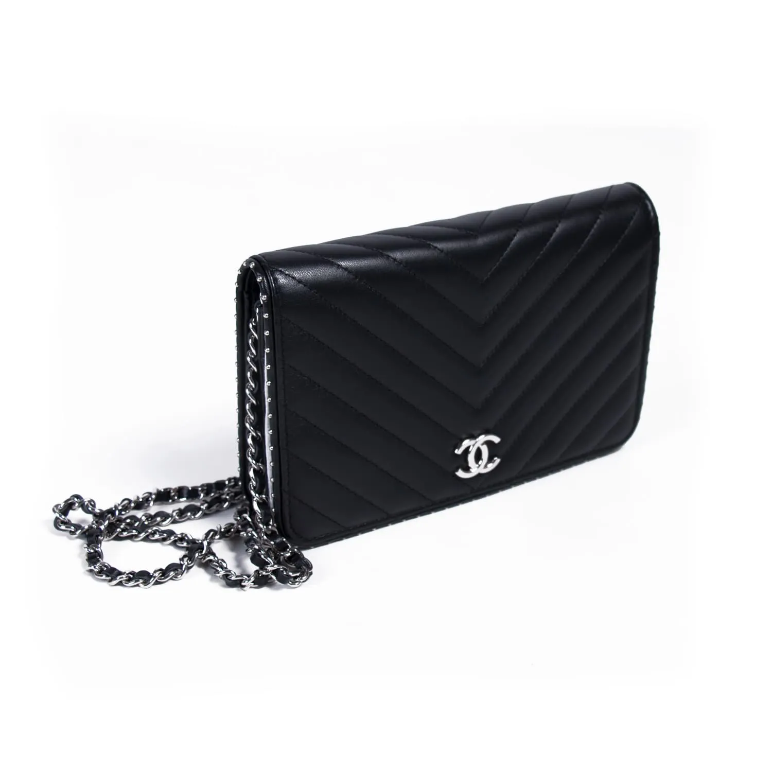 Chanel Studded Wallet on Chain