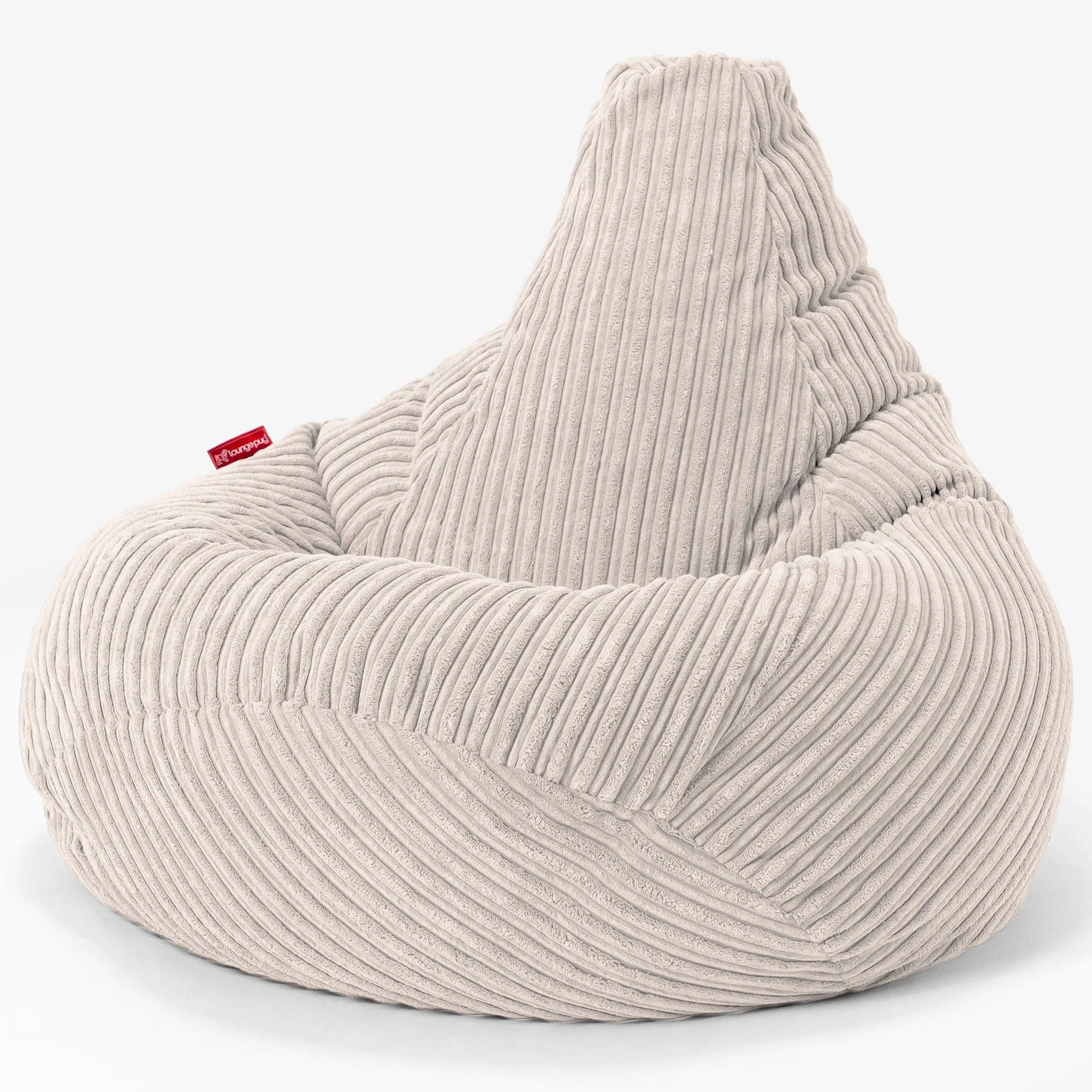 Children's Gaming Bean Bag Chair 6-14 yr - Cord Ivory