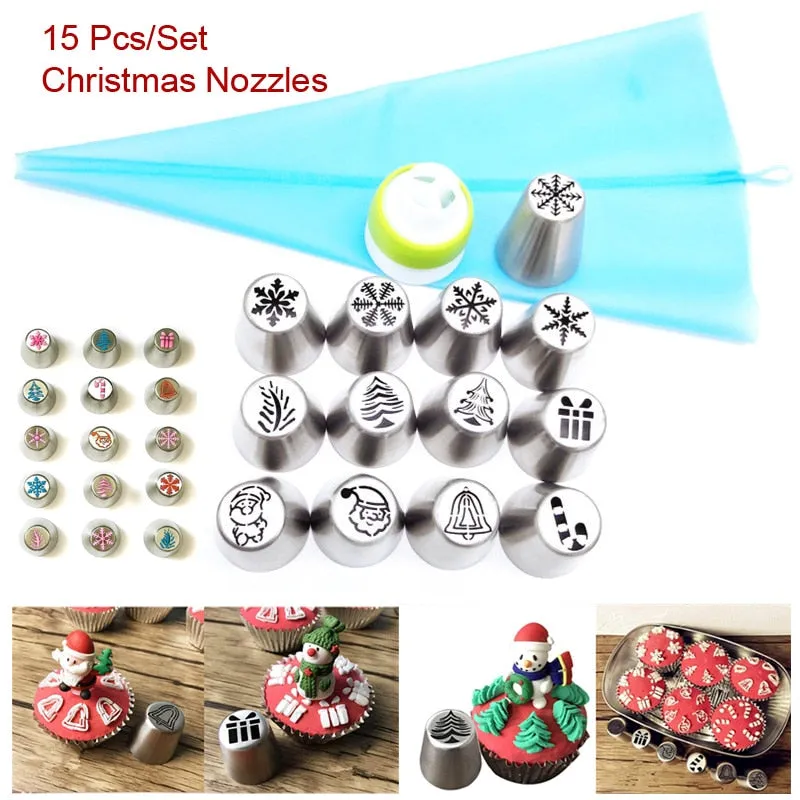 Christmas ™  Design Pastry Nozzles