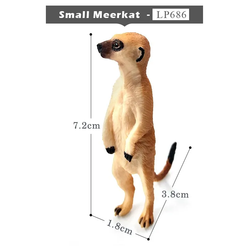 Christmas Fox Rabbit Squirrel Deer Dog Simulation Animal Model Figure Diy Cake Decoration Educational Toy Figurine Gift For Kids