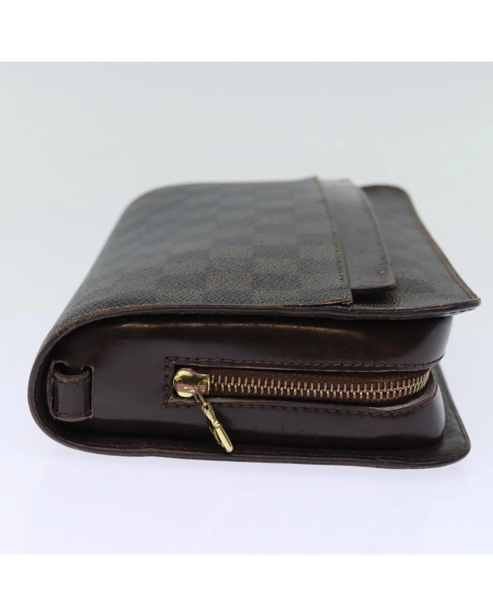 Damier Ebene Clutch Bag with Accessories - CD Rank