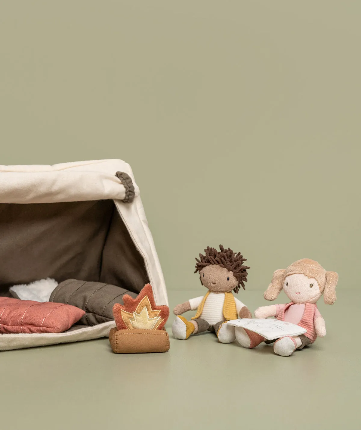 Doll Playset Camping - Multi