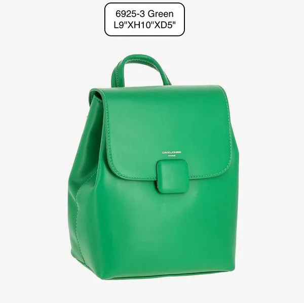 Green David Jones New Backpack Collection