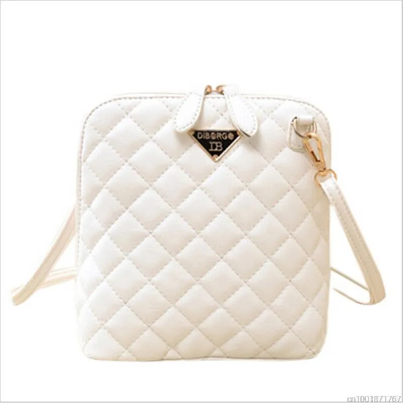 Hot selling! Women Fashion Small Shell Leather Plaid Handbag/Women Messenger Bags/Crossbody Bag