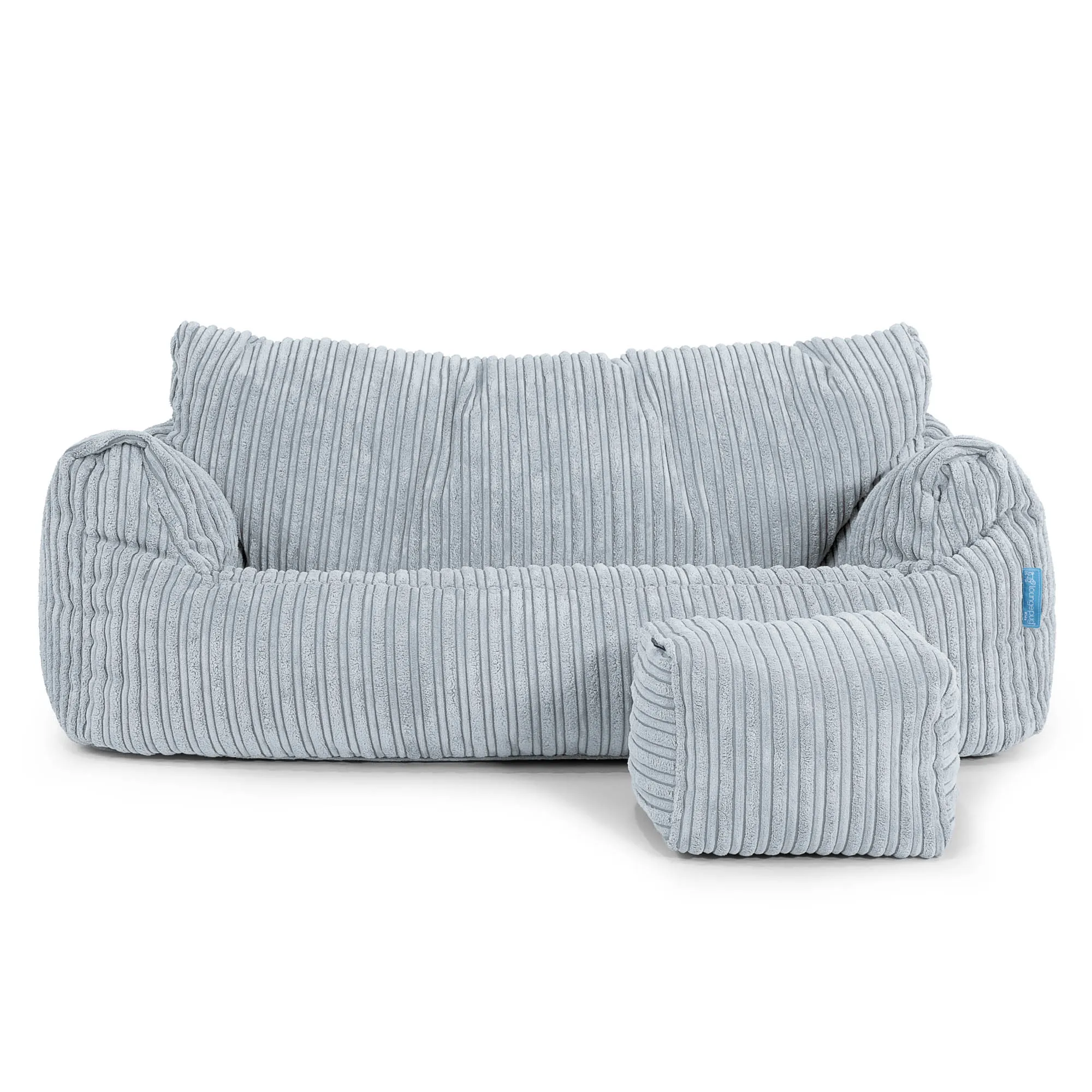 Josephine Childrens Sofa Bean Bag 1-5 yr - Cord Baby Blue