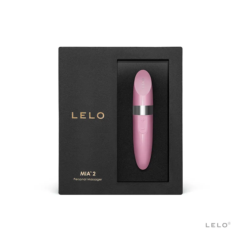 LELO MIA 2 Rechargeable Lipstick Vibrator Petal Pink