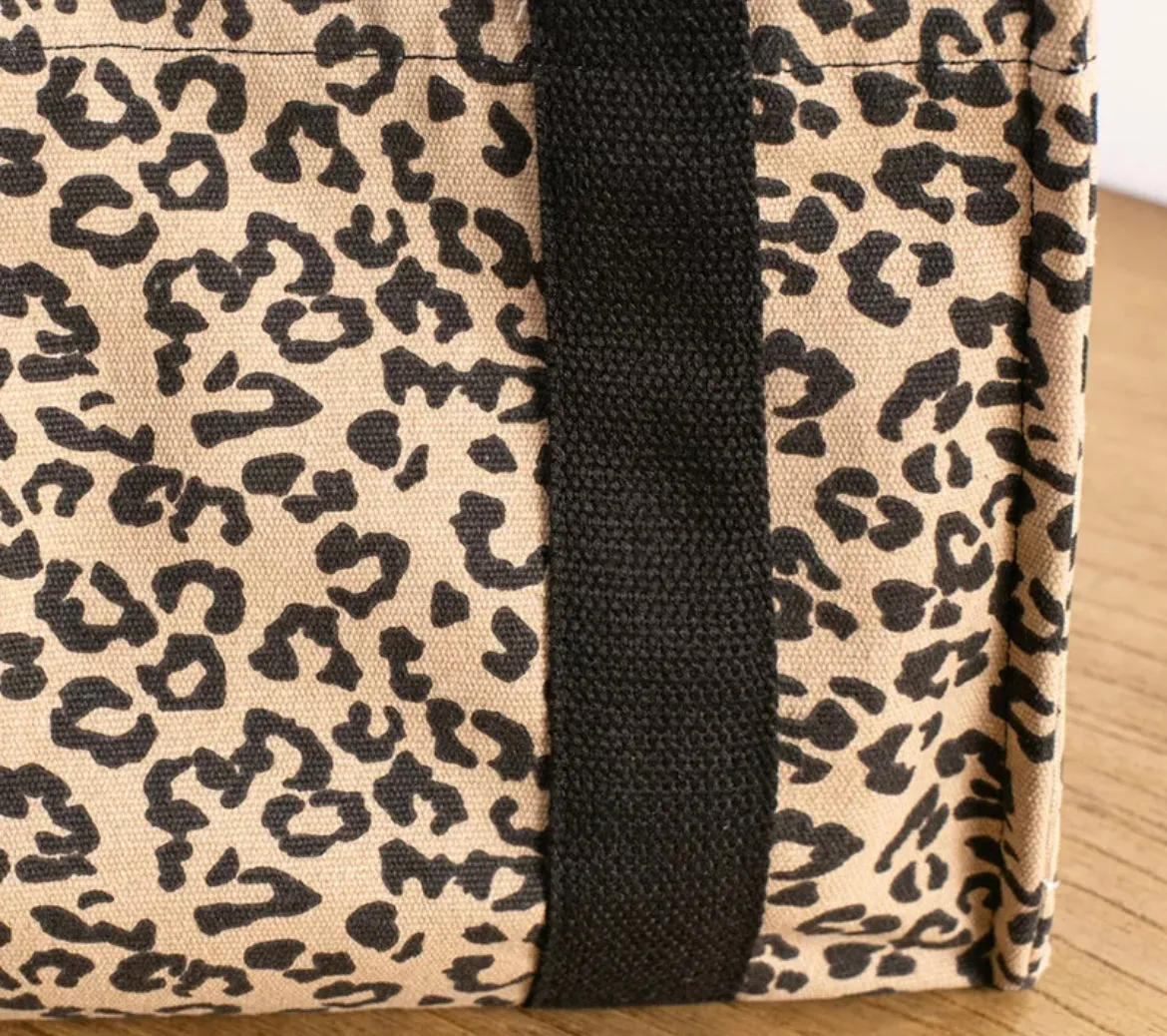 Leopard Crossbody Tote (2 Sizes)