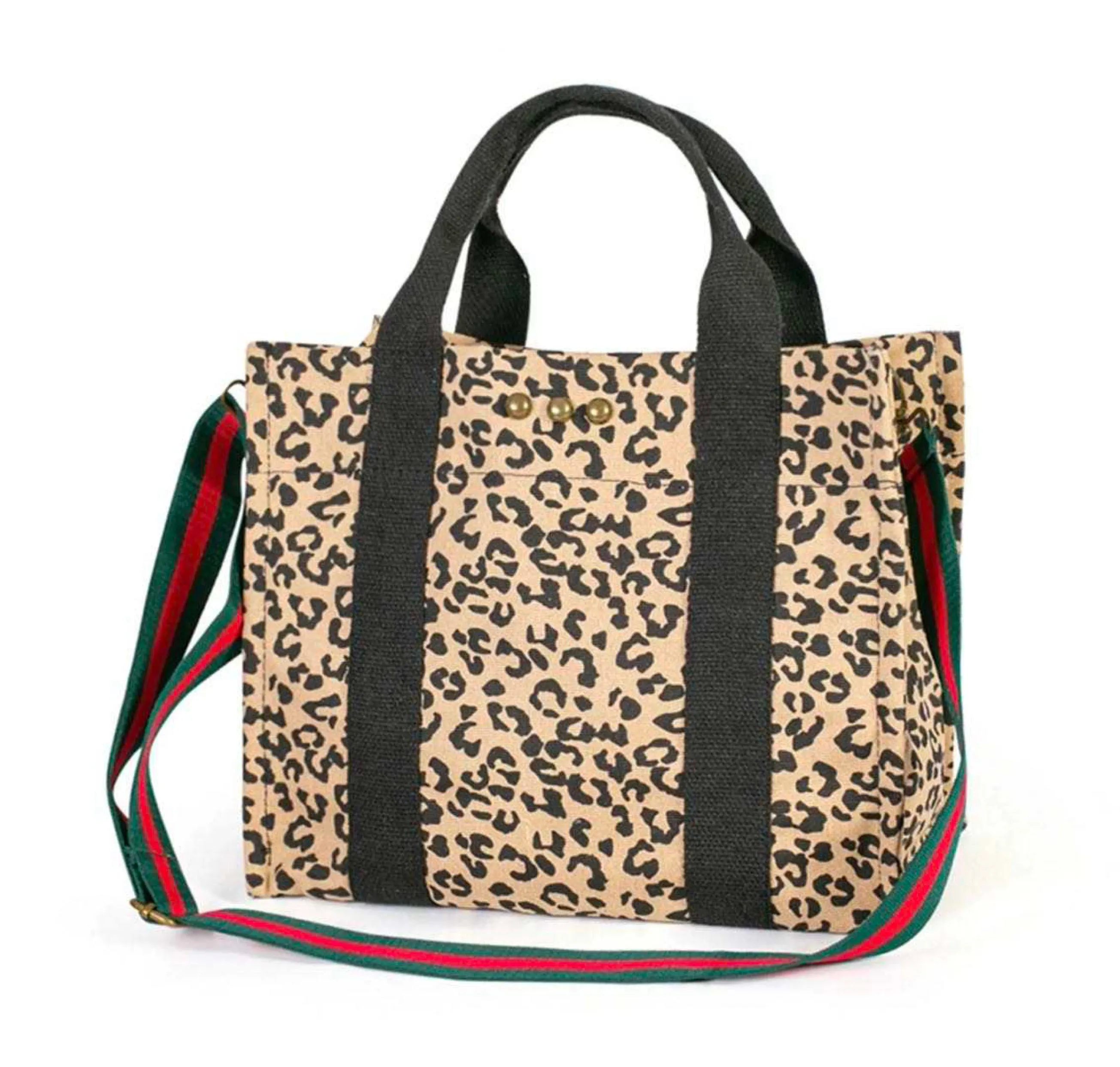 Leopard Crossbody Tote (2 Sizes)