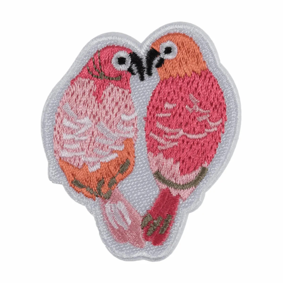 Love Birds - Iron -On & Sew-On Patch