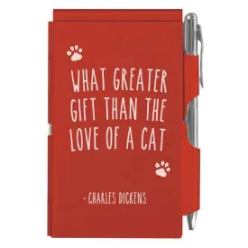 Love of A Cat Red FLIP NOTE