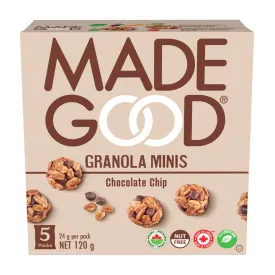 MadeGood Chocolate Chip Granola Minis 5x24g