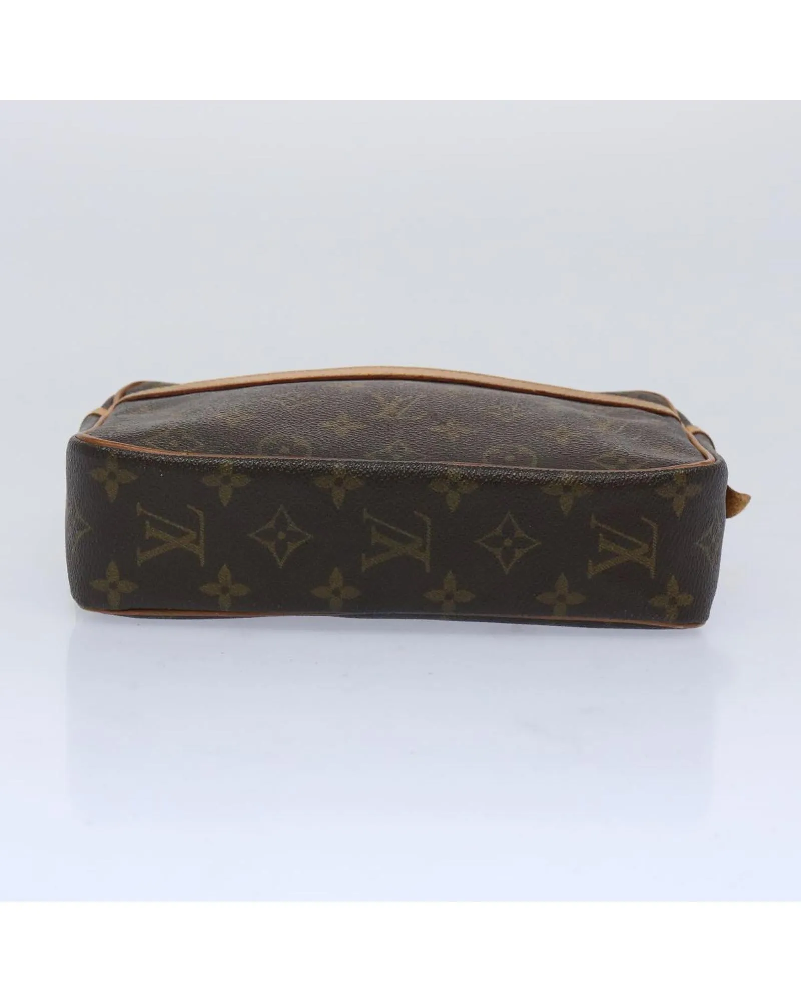 Monogram Canvas Clutch Bag with Accessories - Authentic LV Item Made in France Rank C