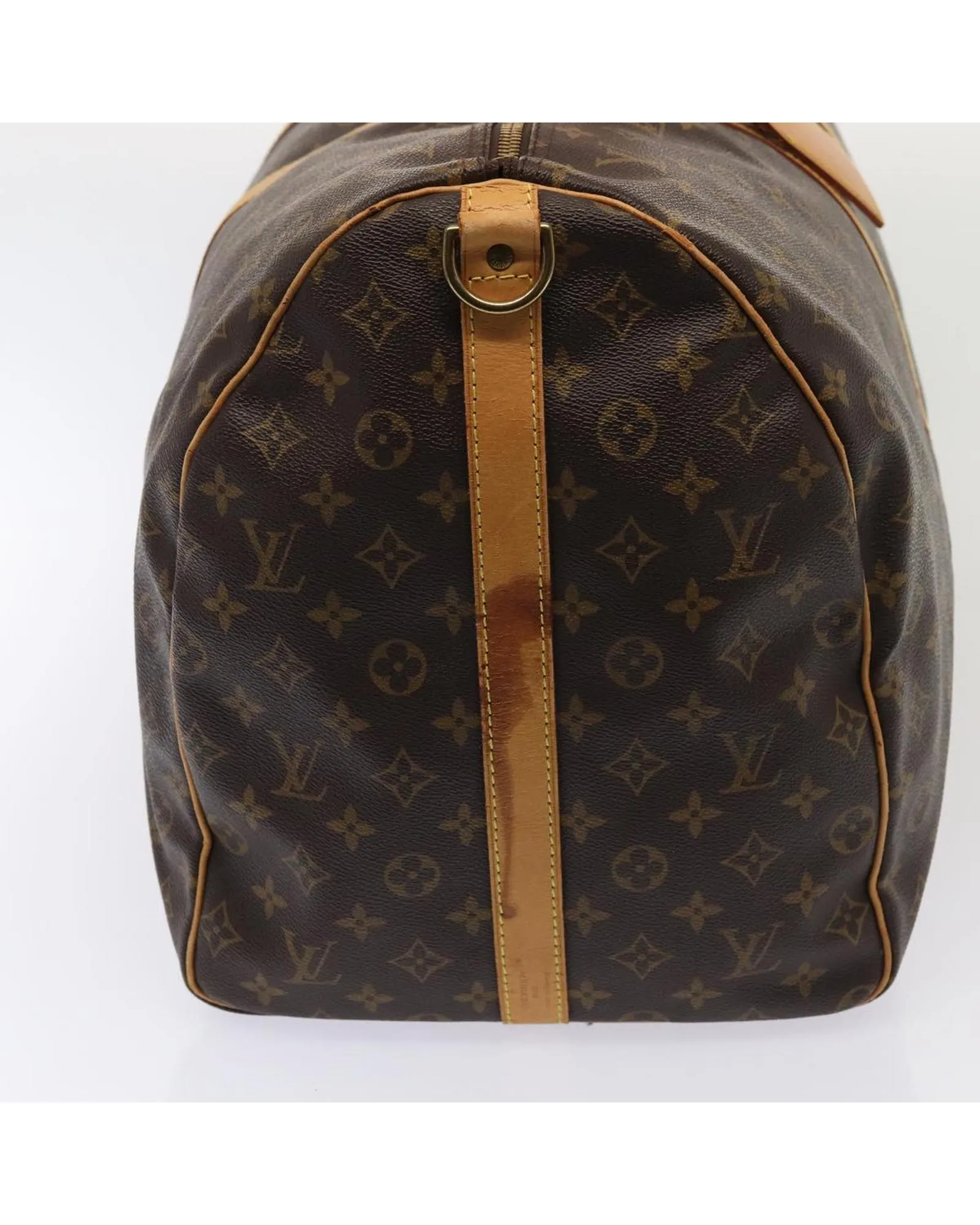 Monogram Canvas Keepall Bandouliere Boston Bag with Accessories