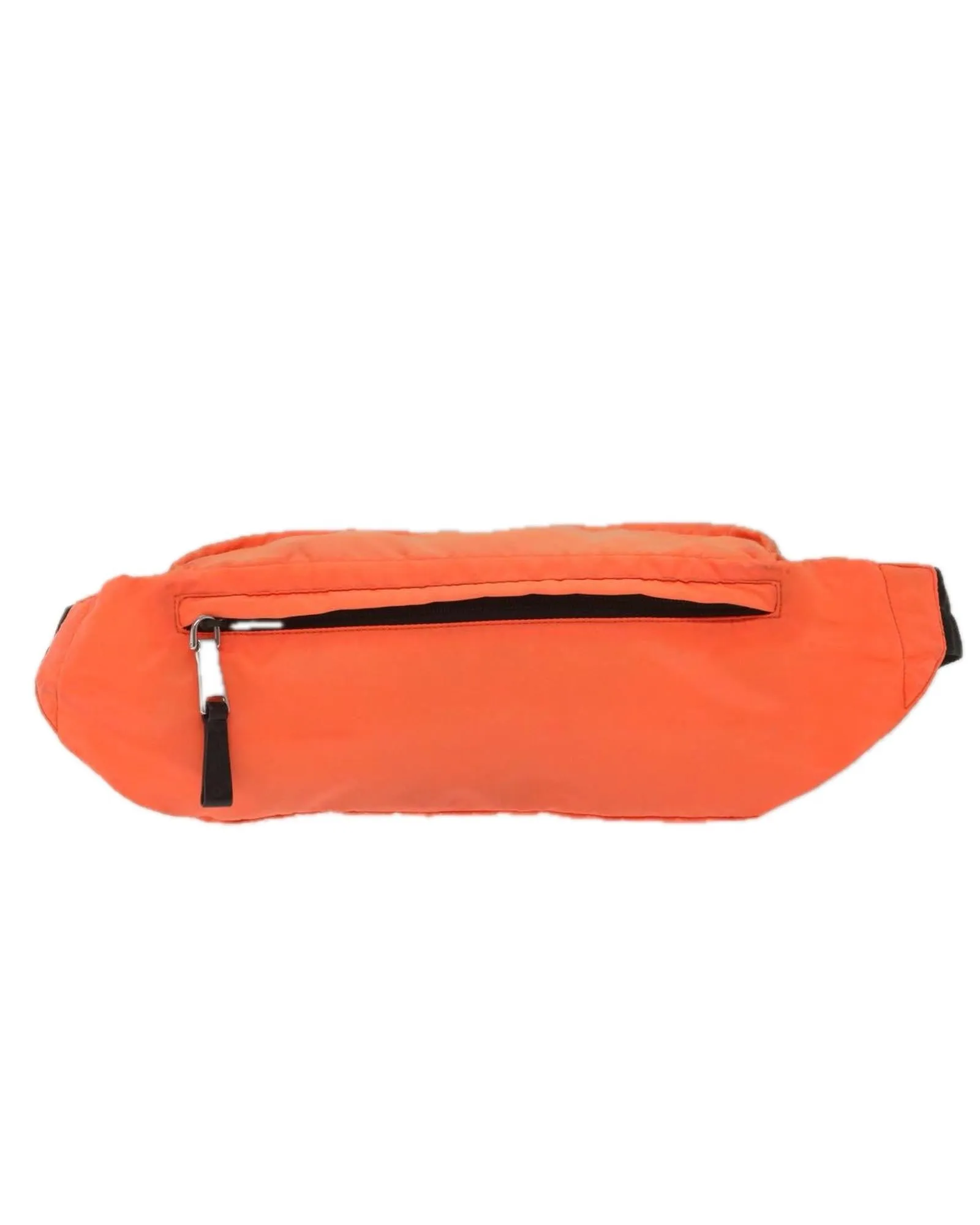 Orange Nylon Waist Bag by PRADA