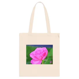 Pink Flower Tote Bag