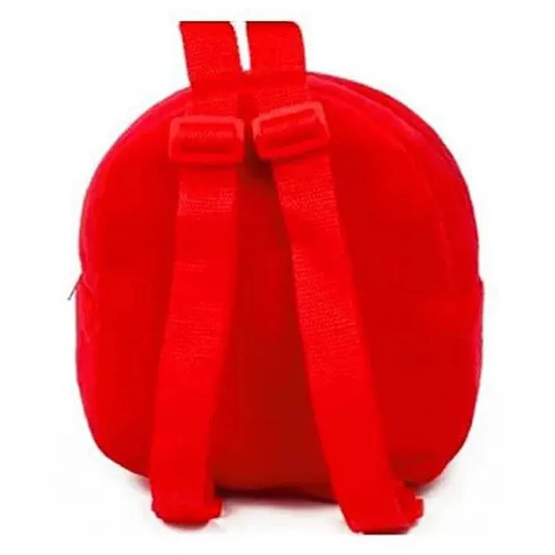 Premium Quality Soft Design Red Strawberry School Bag for Kids - 14 Inches