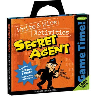 Secret Agent Activity Tote