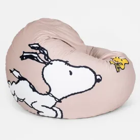 Snoopy Flexforma Kids Bean Bag Chair for Toddlers 1-3 yr - Running