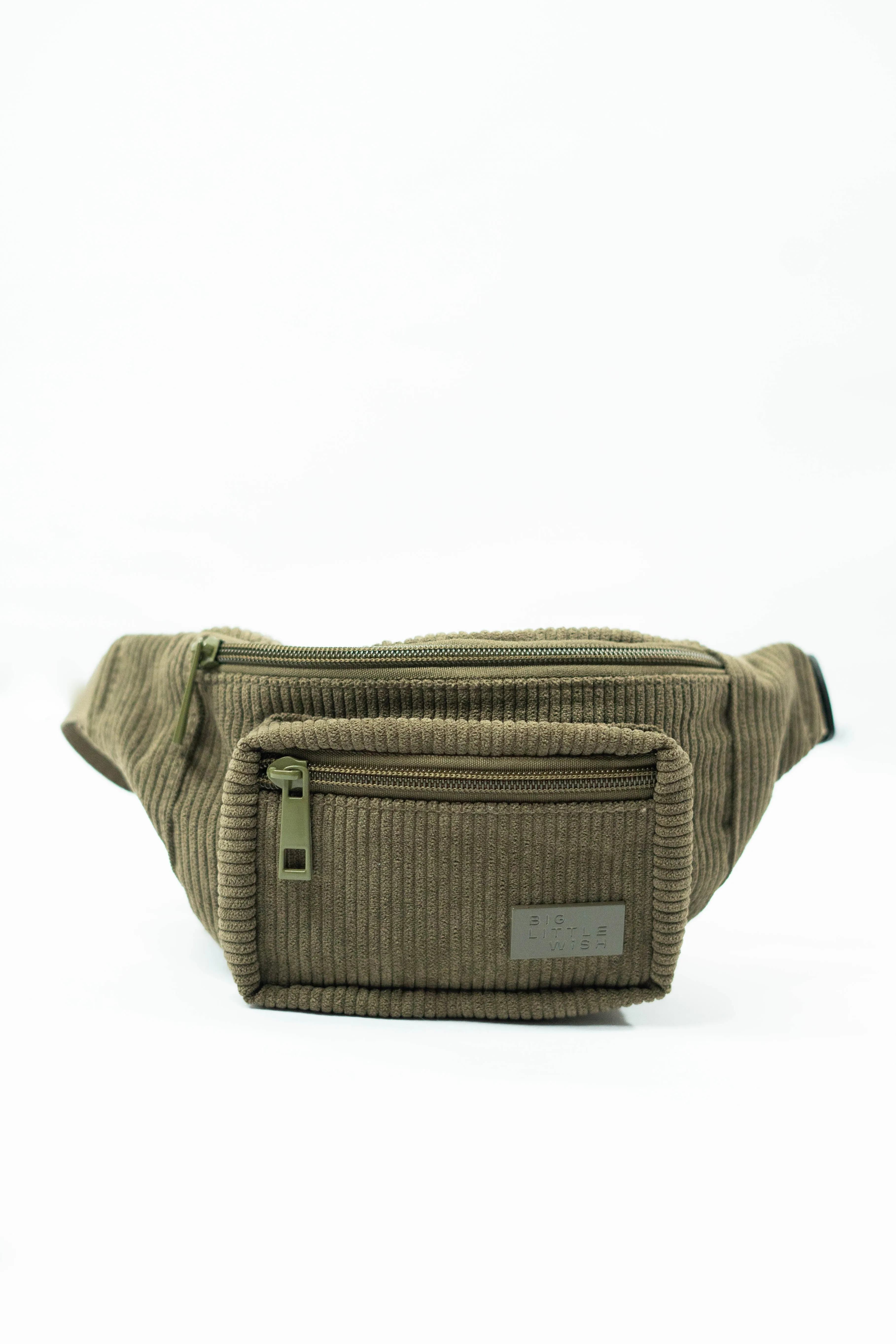 The Play Date Kids Belt Bag-  Olive Green