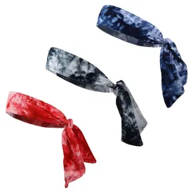 Tie-Dye Tie Headbands - 3 Pack