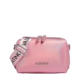 Valentino Bags Pattie Metallic Rosa Pink Crossbody Bag