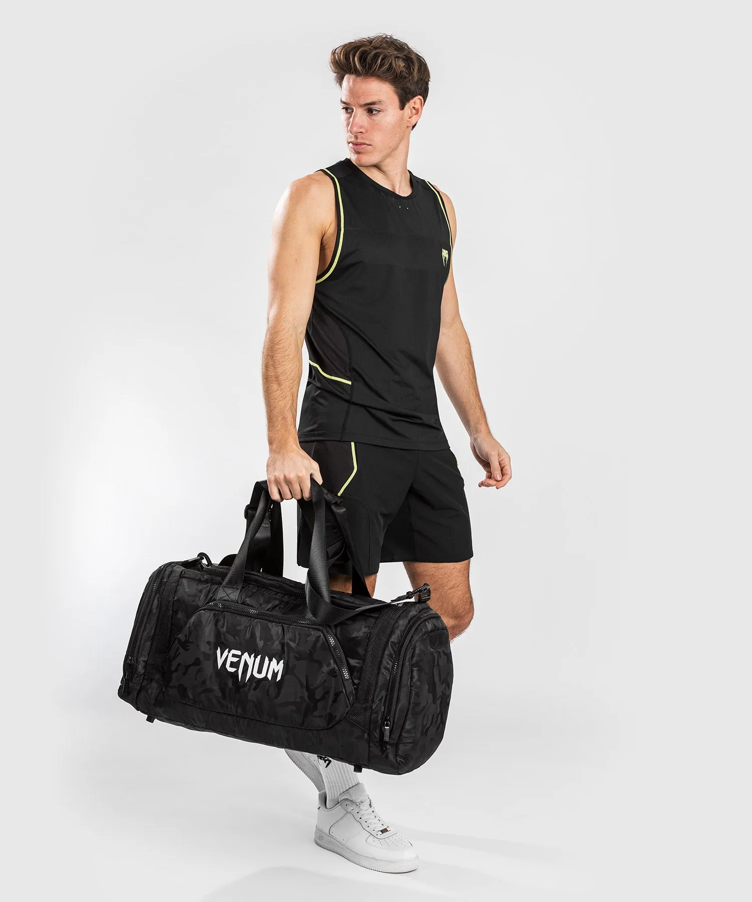 Venum Trainer Lite Sport Bag - Black/Dark Camo