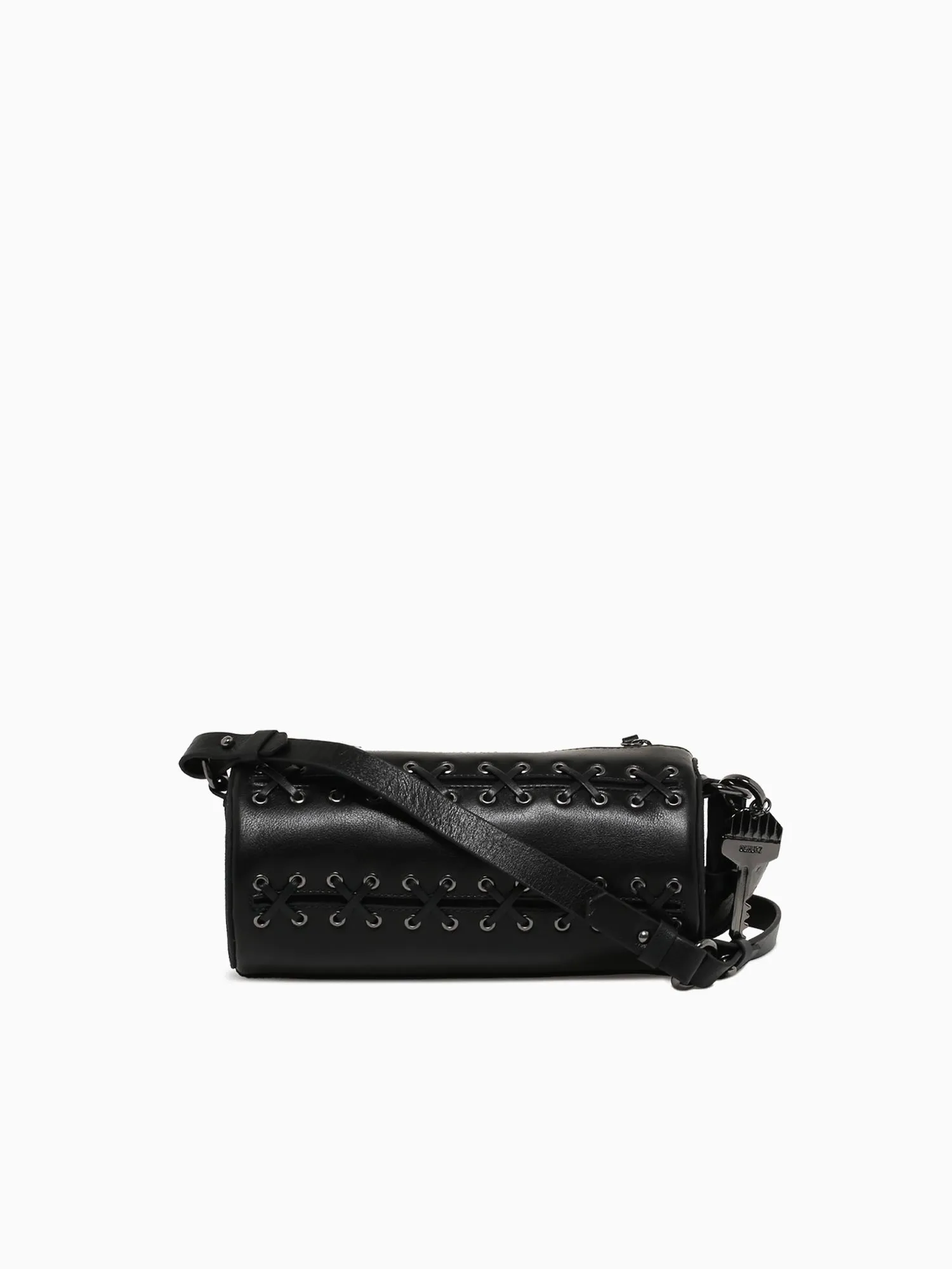 Venus Shoulder Bag Black Leather