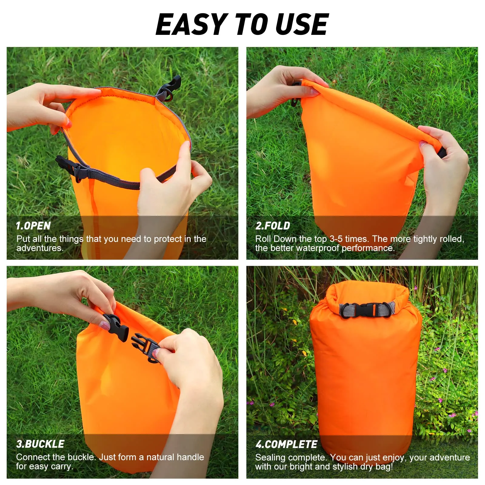 Waterproof Dry Bag 10L/20L/40L/70L