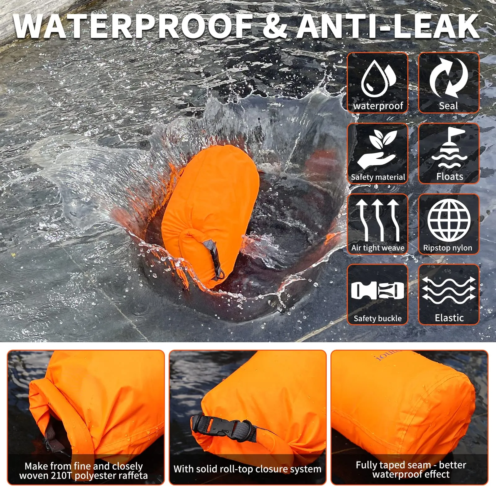 Waterproof Dry Bag 10L/20L/40L/70L