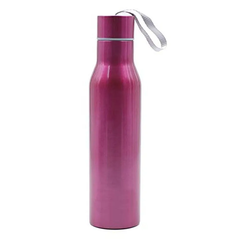 Youp Stainless Steel Metallic Pink Color Sports Series Bottle Hyper - 750 Ml