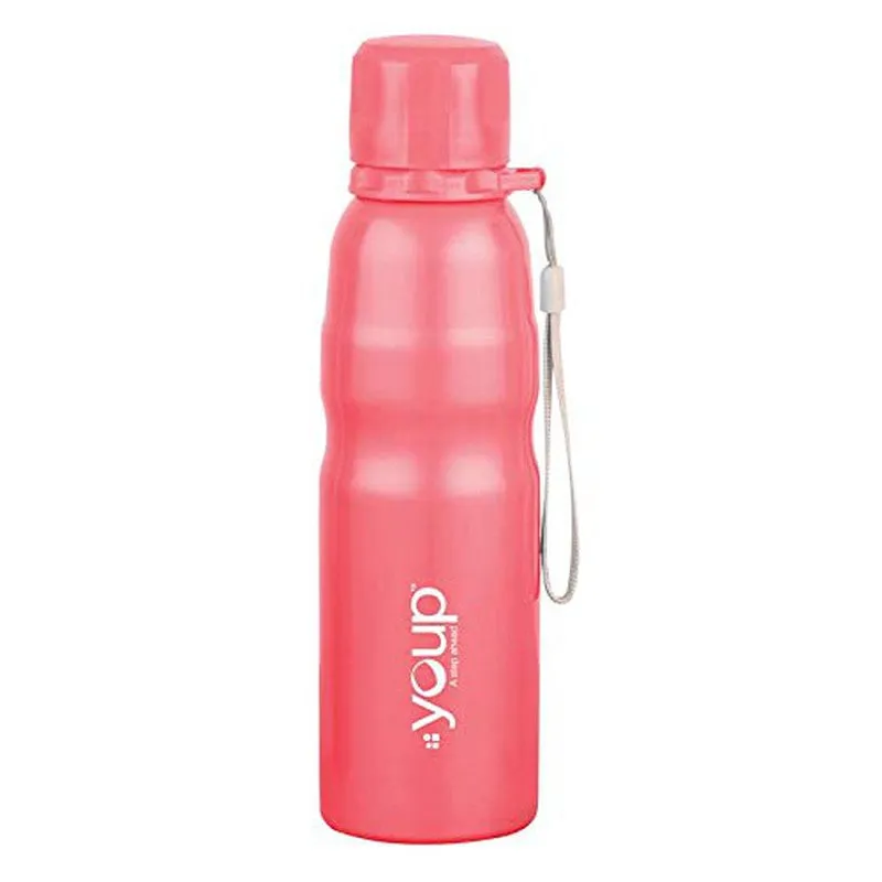 Youp Stainless Steel Pink Color Sports Series Bottle Harry - 750 ML